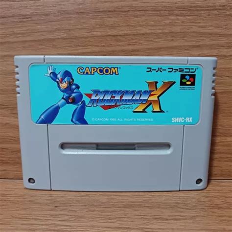 Rockman X Super Famicom Snes Original Japones Mercadolivre