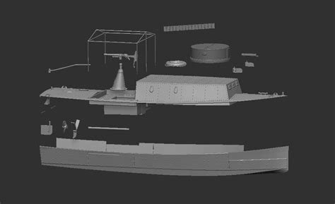 Бронекатер "БК-2" 1/72 (3д печать и фототравление)