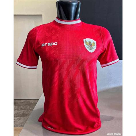 jual jersey timnas indonesia home erspo  grade original terbaru