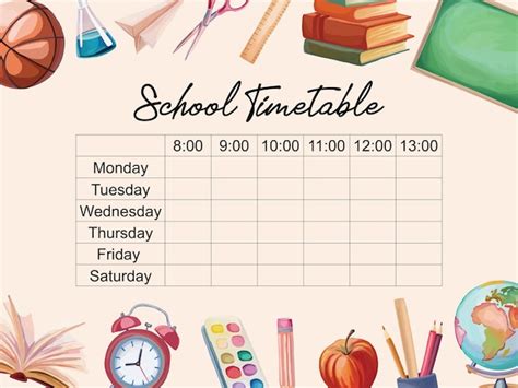Teacher Timetable Vectors And Illustrations For Free Download