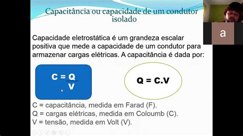 Capacidade De Um Condutor Isolado E Esferico YouTube