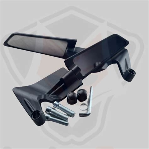ESPEJO ALERON PARA MOTO NAKED LUNA PEQUEÑA PAR Importadora MOTO FOX