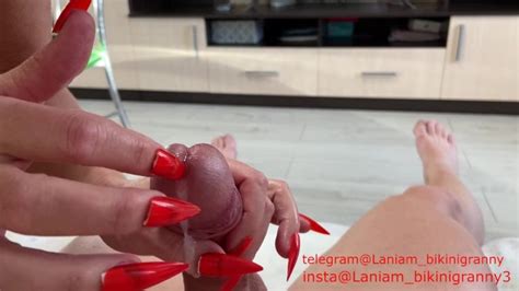 Milf Stepmom Long Nails Sperm Extraction Man Thong Femdom Asmr Fetish Xxx Mobile Porno