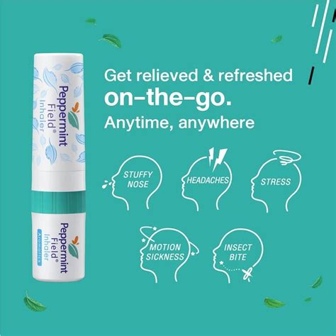 Peppermint Field inhaler