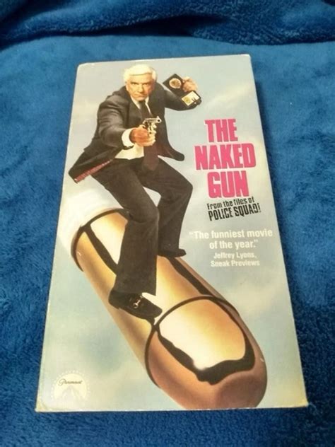 NAKED GUN FROM THE Files Of Police Files VHS 1988 4 51 PicClick UK