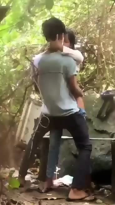 Boyfriend Sex Girlfriend In Park Outside Sex