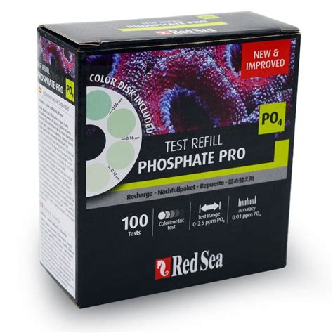 Red Sea Phosphate Pro Test Refill 100 Tests