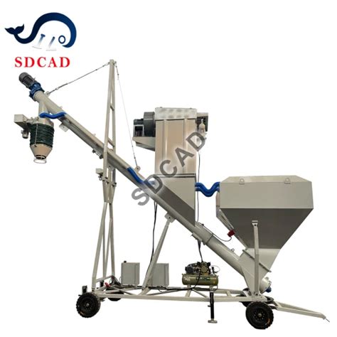 Sdcad Customized Bulk Liquid Cargo Loader Mobile Big Bag Discharging