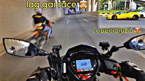 Sunday Ride Pe Ho Gya Bawal Lamborghini Ntorq Race Xp Raj