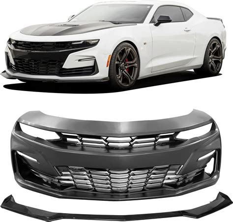 Amazon IKON MOTORSPORTS Front Bumper Cover Compatible With 2019