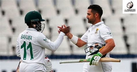 Nd Test Dean Elgar Stars As South Africa Beat India To Level Series