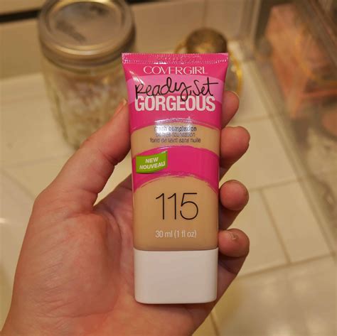 Covergirl Katy Perrys Ready Set Gorgeous Foundation Review Swatch • Girlgetglamorous