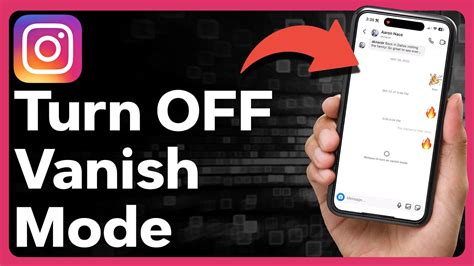 2 Ways To Turn Off Vanish Mode On Instagram YouTube
