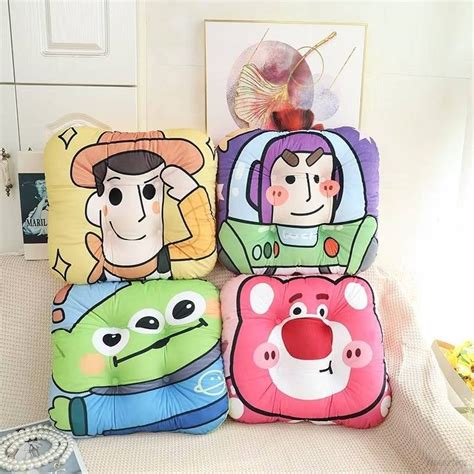 Đệm Dày Dặn Ấm Áp Hình Toy Story Woody Buzz Alien Lotso Tatami Cho Văn Phòng Học Sinh Shopee