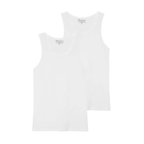 Bread And Boxers 2 Pack Tank White