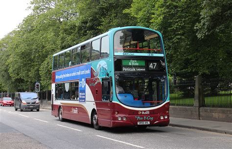 Lothian Buses Volvo B Tl Lauriston Place Edinburgh Flickr