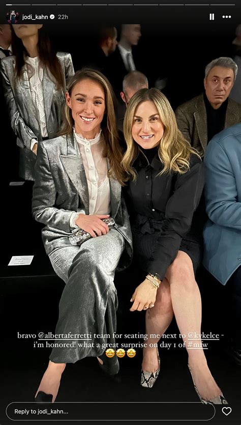 Kylie Kelce reveals how she ended up at Milan Fashion Week in behind