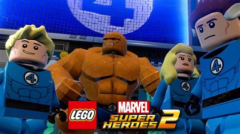 Lego Marvel Super Heroes 2 How To Unlock The Fantastic Four Youtube