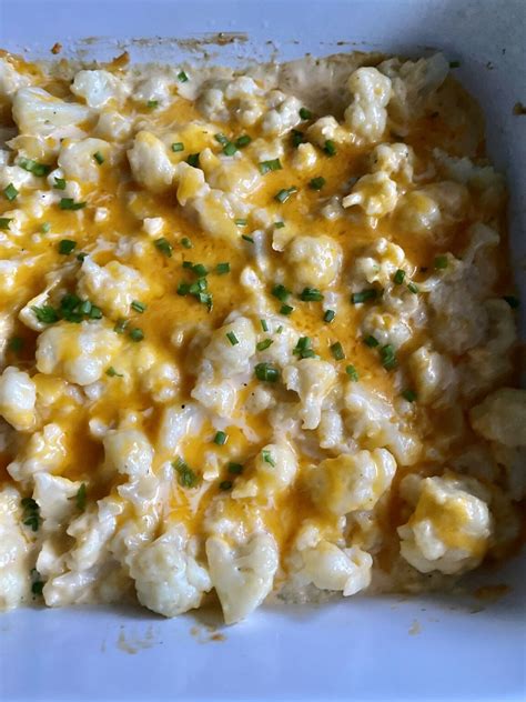 Baked Cauliflower Mac And Cheese Hungry Happens