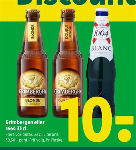 Grimbergen Eller 1664 33 Cl Tilbud Hos Coop 365