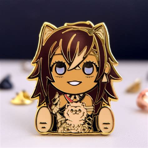 Chibi Dehya Enamel Pin Pinjutsu