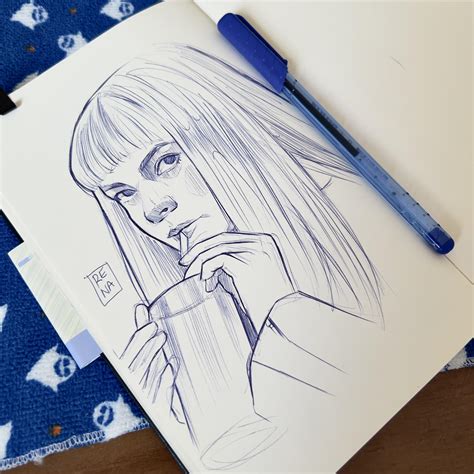 Quick pen sketch (insta: rensketchy) : r/sketches