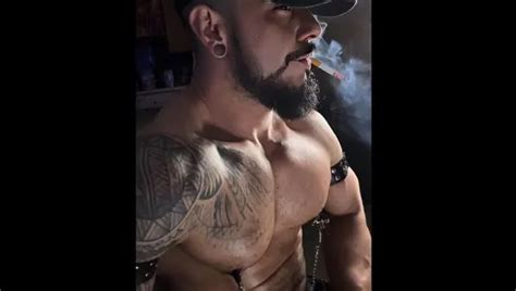 Light Up Wank And Intense Cum Gay Leather Man Porn By Faphouse Xhamster