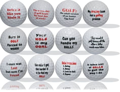 Funny Golf Ball Ts For Golfers