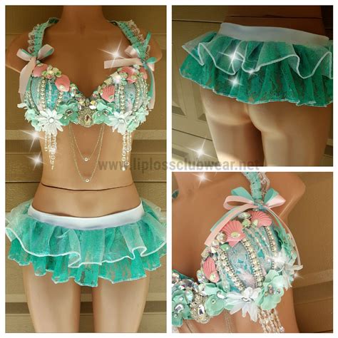 mermaid rave costume 5