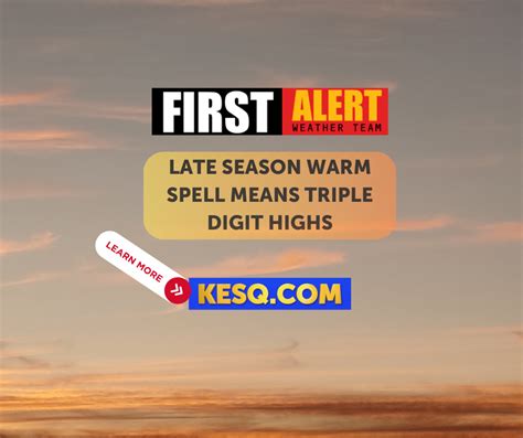 Hotter than normal conditions persist - KESQ