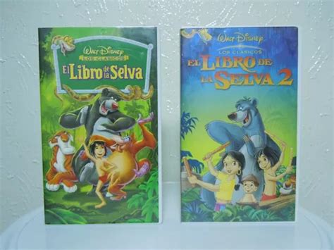 Pack El Libro De La Selva 1 Y 2 Vhs Clásicos De Disney En Venta En