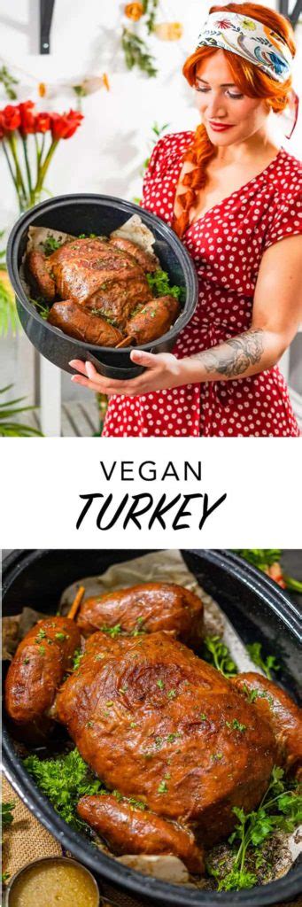 Vegan Turkey Recipe (Whole Vegan Turkey Roast) - The Edgy Veg