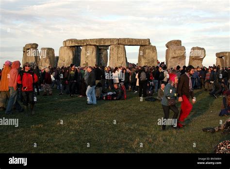 Celebraciones Del Solsticio De Verano Stonehenge Fotograf As E Im Genes