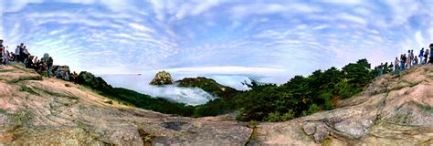 Bright Summit Peak In Huangshan 360 Panorama 360cities