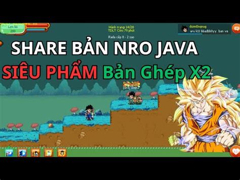 CỰC HOT Bản mod nro java nhiều tính năng nhất tới hiện tại hỗ trợ up skh đệ tử các kiểu con đà