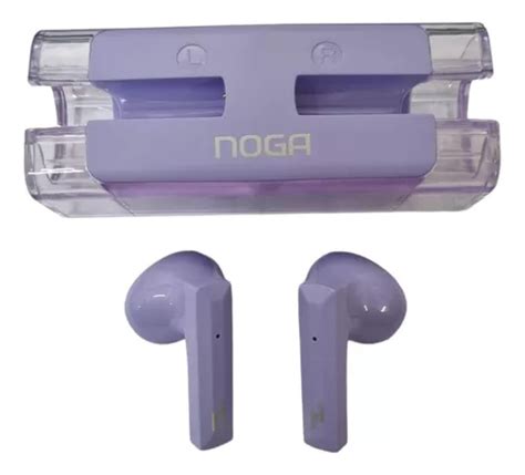 Auriculares Inal Mbricos Noga Ng Btwins Bluetooth Color Violeta