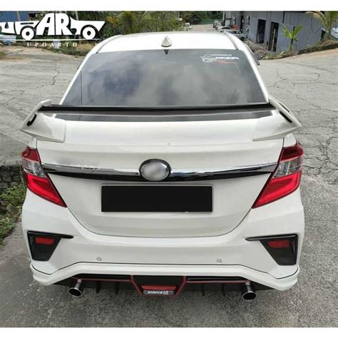 Perodua Bezza 2014 2021 Galaxy X Style Rear Spoiler Changzhou Haosheng