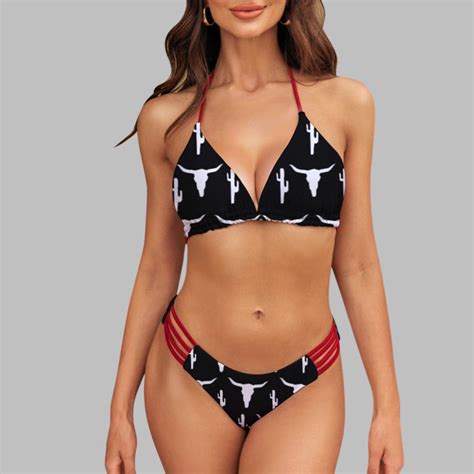 Cowgirl Style Two Piece Bikini Set Grishko