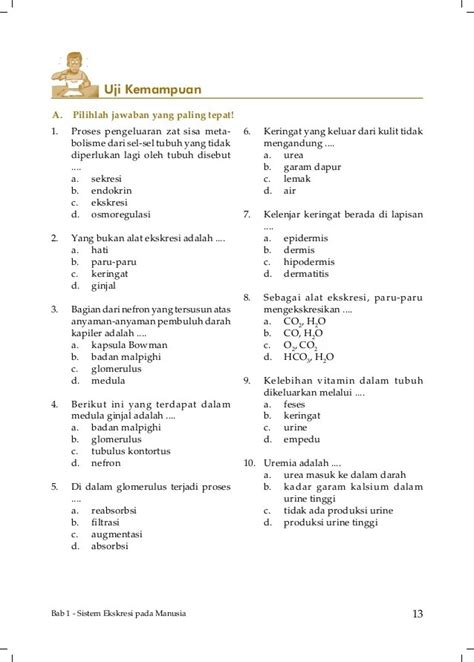 Soal Ipa Kelas 9 Dan Kunci Jawaban Bab 2 Berkas Lengkap