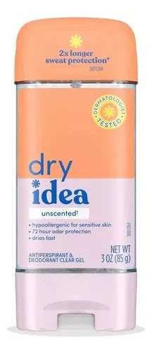 Antialergico Desodorante Dry Idea Gel Unscented Importado