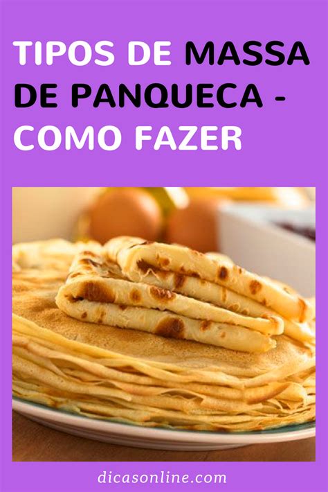 Aprenda Como Fazer Panquecas Massa B Sica Massa De Panqueca Facil