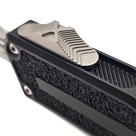 Microtech Scarab II D/E-S Gen III Stonewash 1180-10