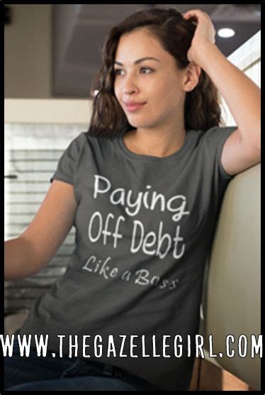 Dave Ramsey Inspired T Shirt Paying Off Debt Like A Boss Perfect For Anyone Working To Get