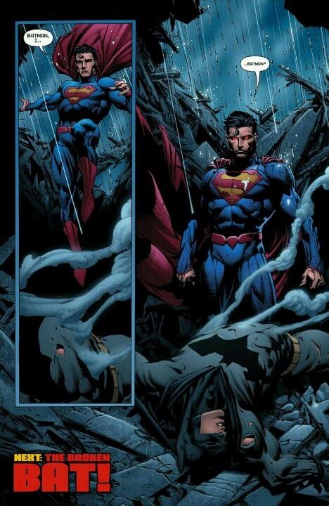 Superman Beats Batman Batman And Superman Batman Comic Book Superheroes