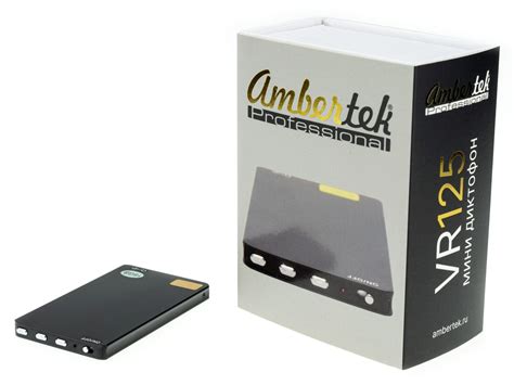 Диктофон Ambertek VR125, WAV, 16 ГБ купить по выгодной цене в интернет ...