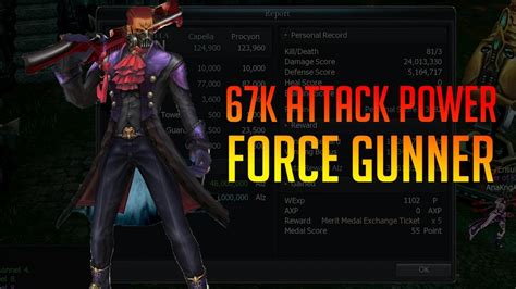 Cabal Online Ph Gear Showcase Force Gunner Eudipootah Youtube