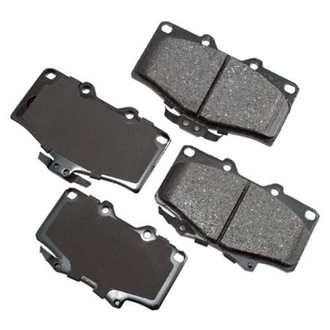 Akebono Pro Act Ultra Premium Brake Pad Set Ceramic Fits Select