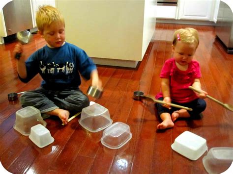 sibling fun kitchen band toddler approved