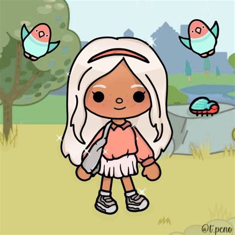 Toca Lİfe World Characters In 2021 Girls Cartoon Art World Wallpaper
