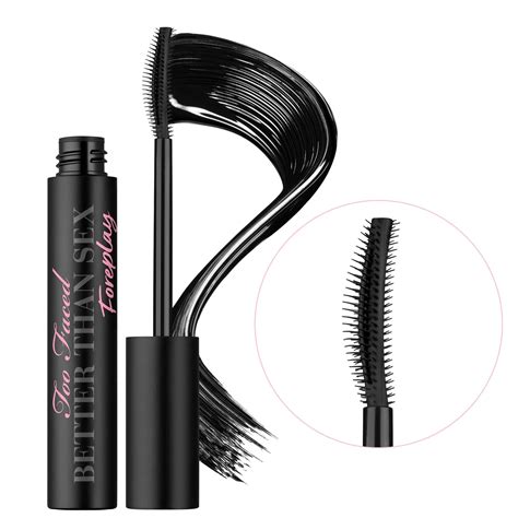 Too Faced Better Than Sex Foreplay Mascara Primer Black Black Primer